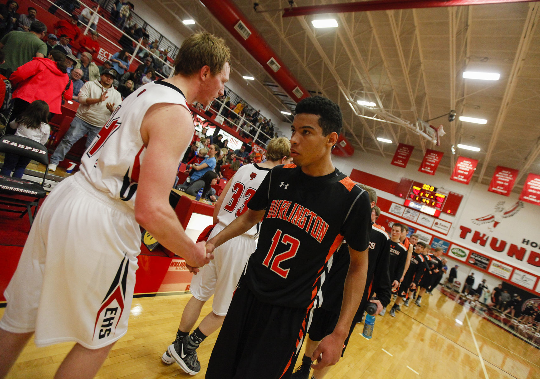 Burlington vs Encampment 1A Boys